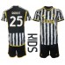 Juventus Adrien Rabiot #25 Dětské Oblečení Domácí Dres 2023-24 Krátkým Rukávem (+ trenýrky)